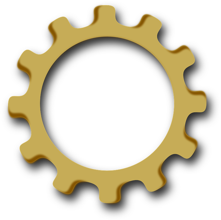 Gear Wheel Clip Art At Clker Com Vector Clip Art Online - Gear Wheel (600x600), Png Download