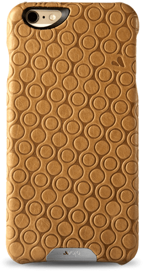 Embossed Leather Grip Case - Iphone 6s (650x650), Png Download