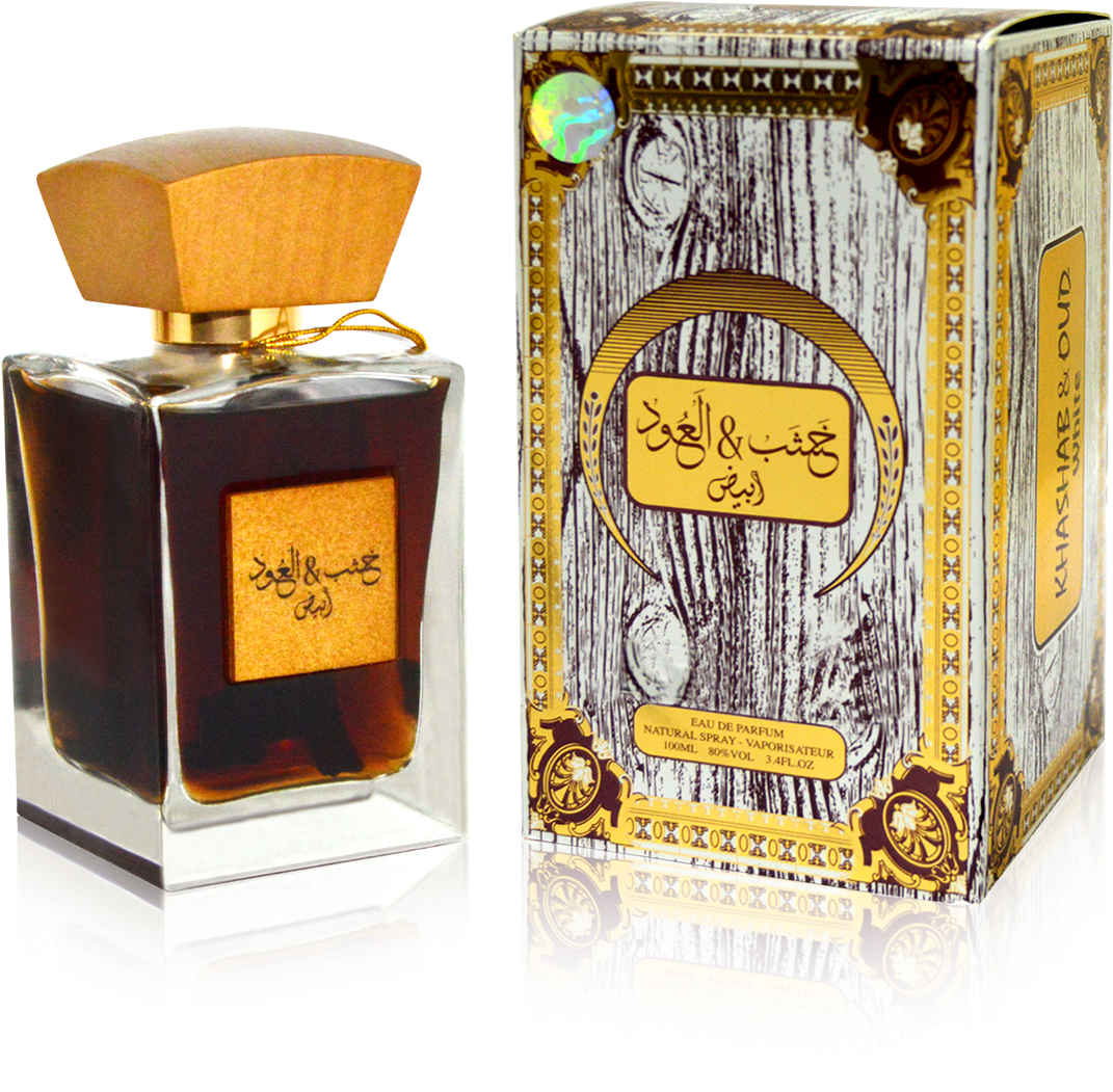 Khashab & Oud White - Perfume (1200x1096), Png Download