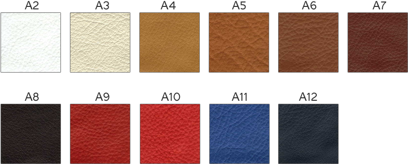 Leather A - 옐로우 오렌지 색상 표 (1000x366), Png Download