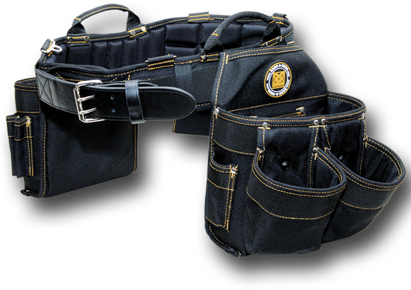 4324x Combo Tool Belt 1 - Rack A Tiers Electrician Tool Belt (600x600), Png Download