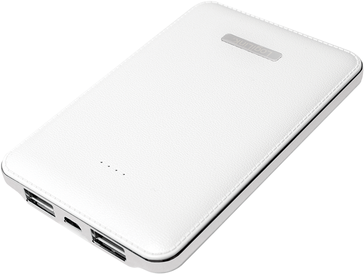 Pa0125w Mobile Power Bank With Leather Texture Design, - Jaquar Wash Basin Table Top (800x800), Png Download