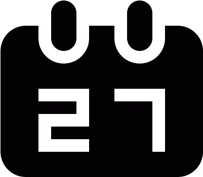 Day 27 Calendar Vector - Dia Icon Png (400x400), Png Download