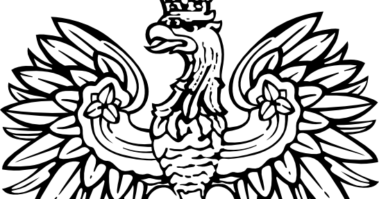 Polish Bird Black And White (546x287), Png Download