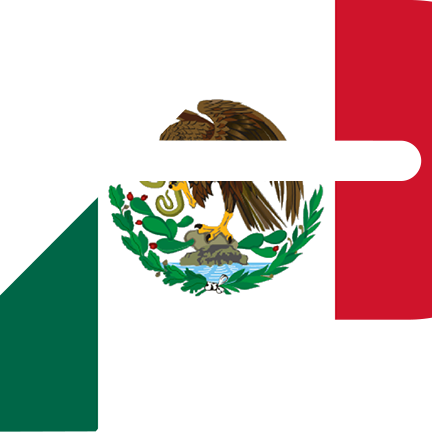 Mexico - Mexico Flag Drawing Easy (432x432), Png Download
