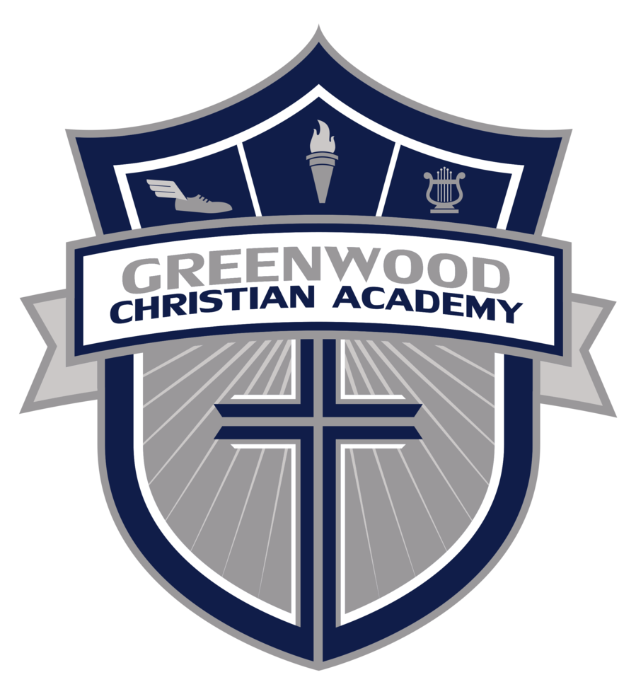 Gca Crest Logo - Greenwood Christian Academy (1000x1000), Png Download