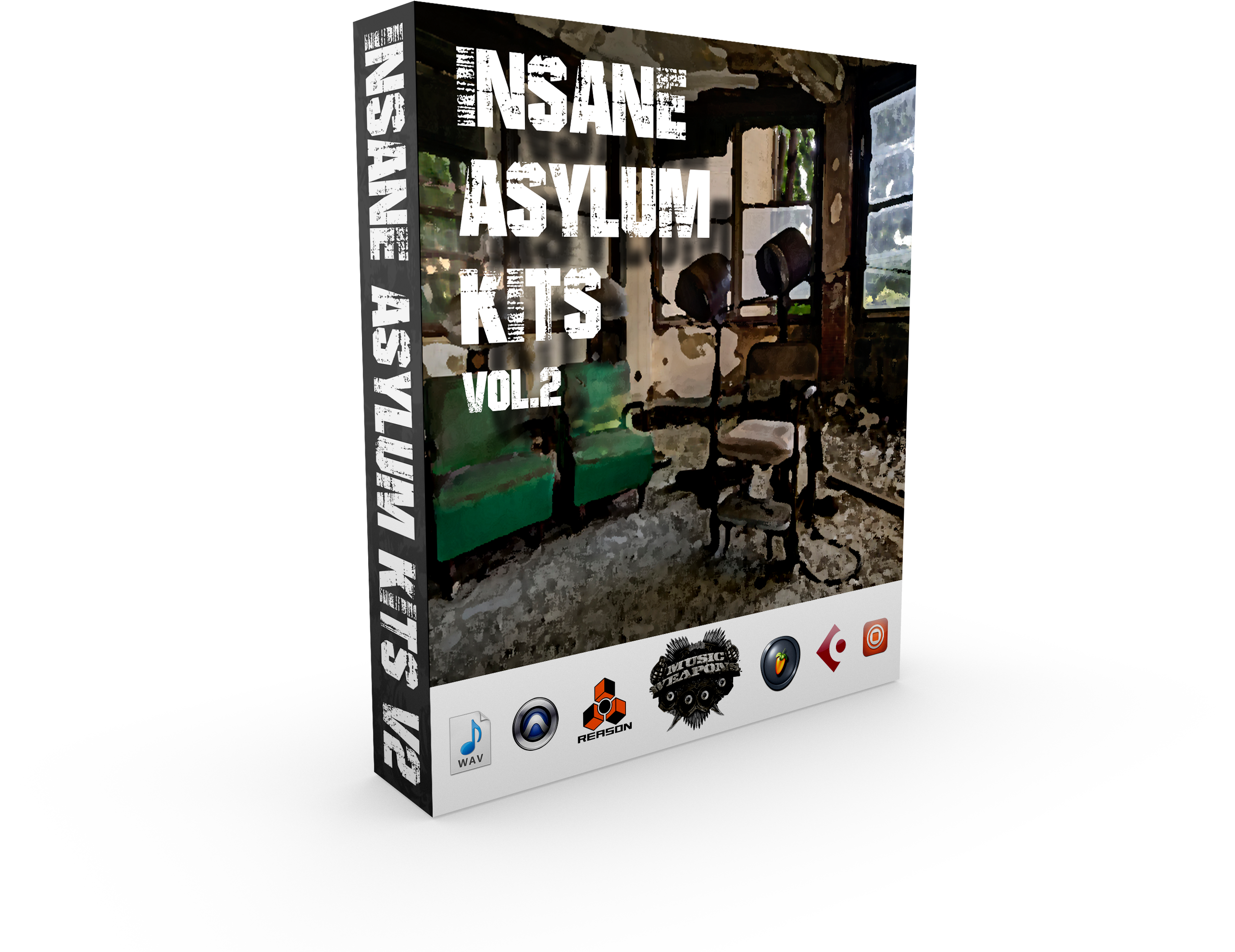 Insaneasylumkitsvol2 - Psychiatric Hospital (3000x2250), Png Download