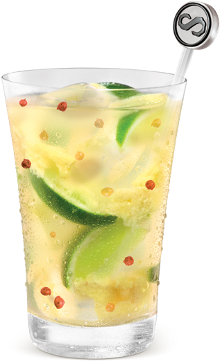 Caipirinha Sagatiba - Caipirinha Com Sorvete Png (400x600), Png Download