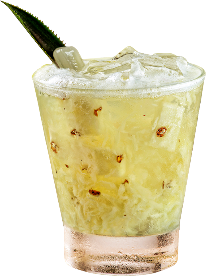 Caipirinha 350 G Com Halls Black, Abacaxi E Vodka Importada - Smoothie (1024x1024), Png Download