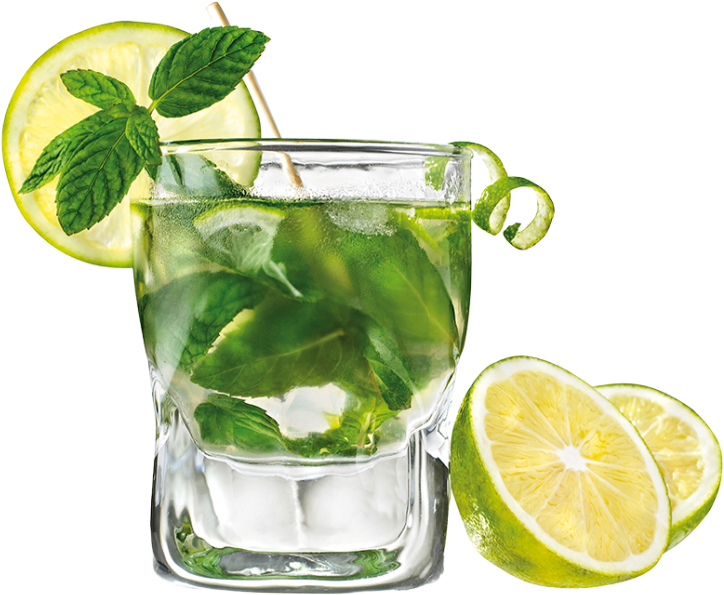 Mojito Cocktail - Mojito En Png (866x650), Png Download