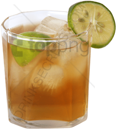 Cointreau Caipirinha Cocktail Image - Iced Tea (450x600), Png Download