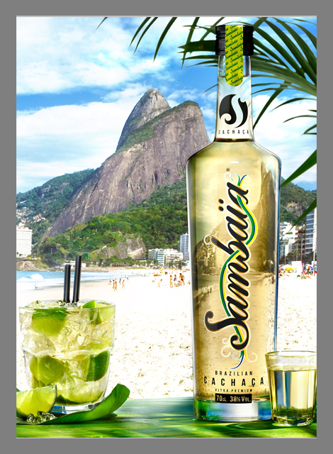 Sambaïa Caïpirinha Cachaça - Cachaça (470x640), Png Download