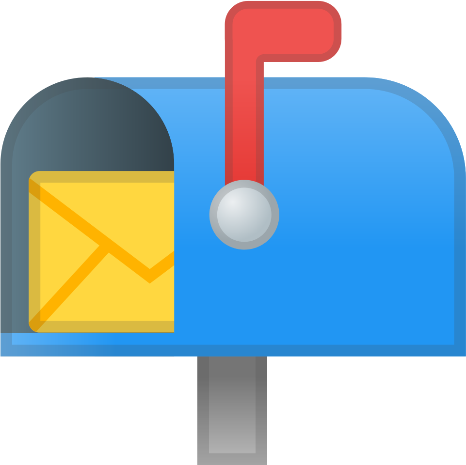 Download Svg Download Png - Emoji Briefkasten (1024x1024), Png Download