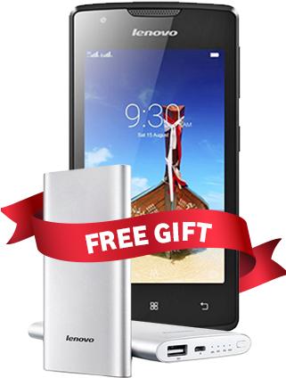 Lenovo A1000 Details - Lenovo A1000 Dual Sim (white) (320x520), Png Download