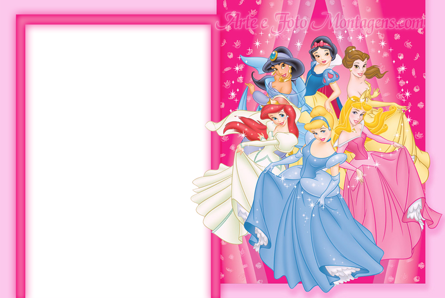 Molduras Princesas Png - Disney Princess Music Collection (898x602), Png Download