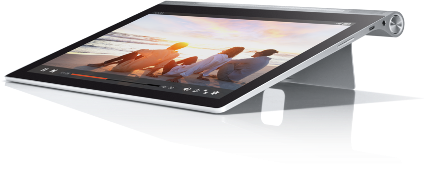 Lenovo Yoga Tablet 2 Pro-1380 - Wi-fi - 32 Gb - Silver/platinum (1280x960), Png Download
