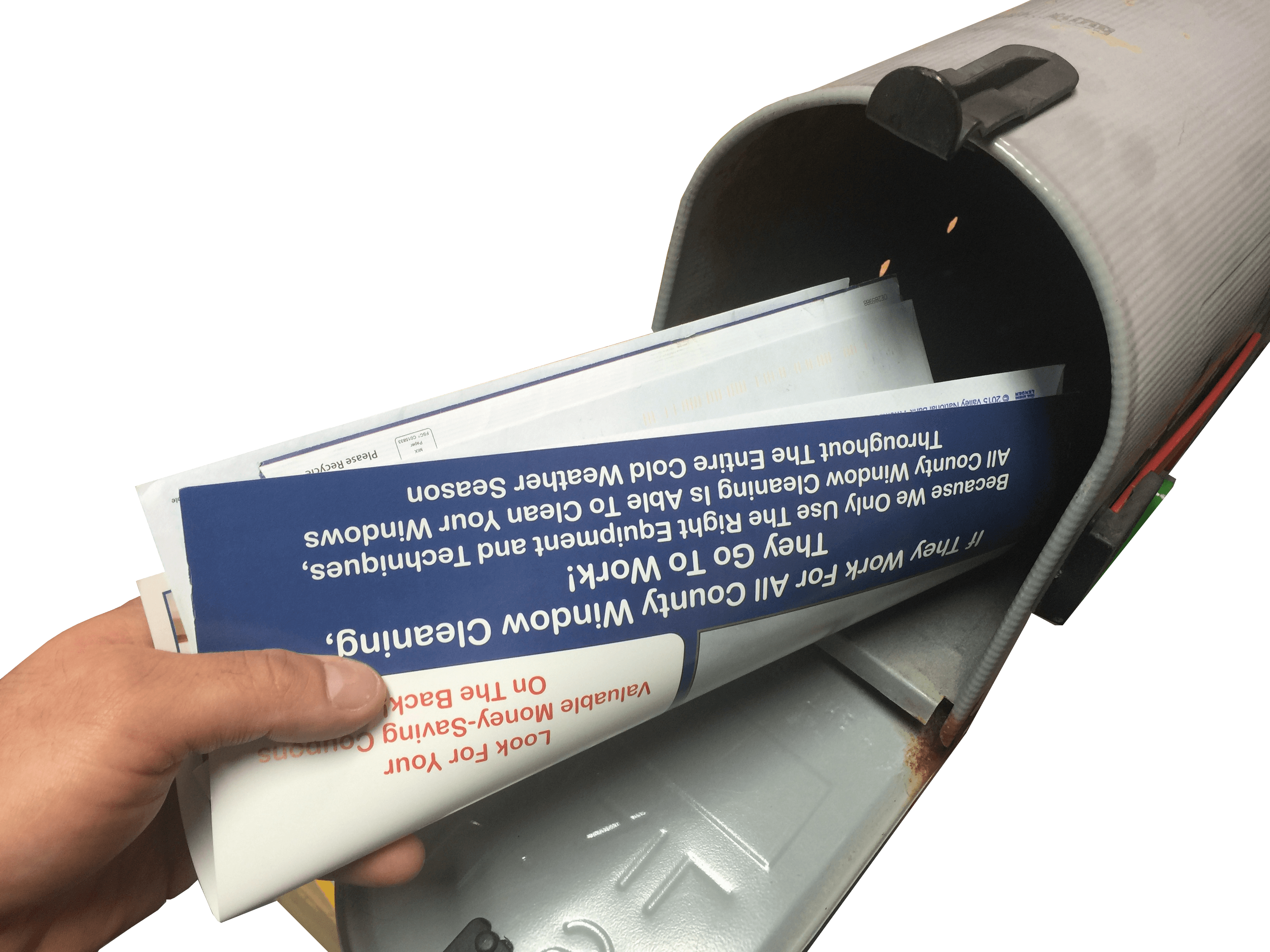 Eddm Mail Coming Out Of Mail Box - Mail (3264x2448), Png Download