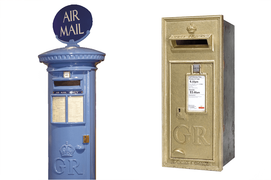 Airmail Box Right - Door (900x600), Png Download
