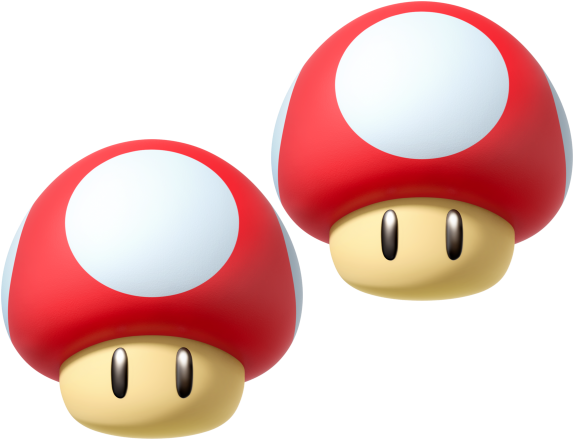 Two Shrooms - Magic Mushrooms (599x448), Png Download