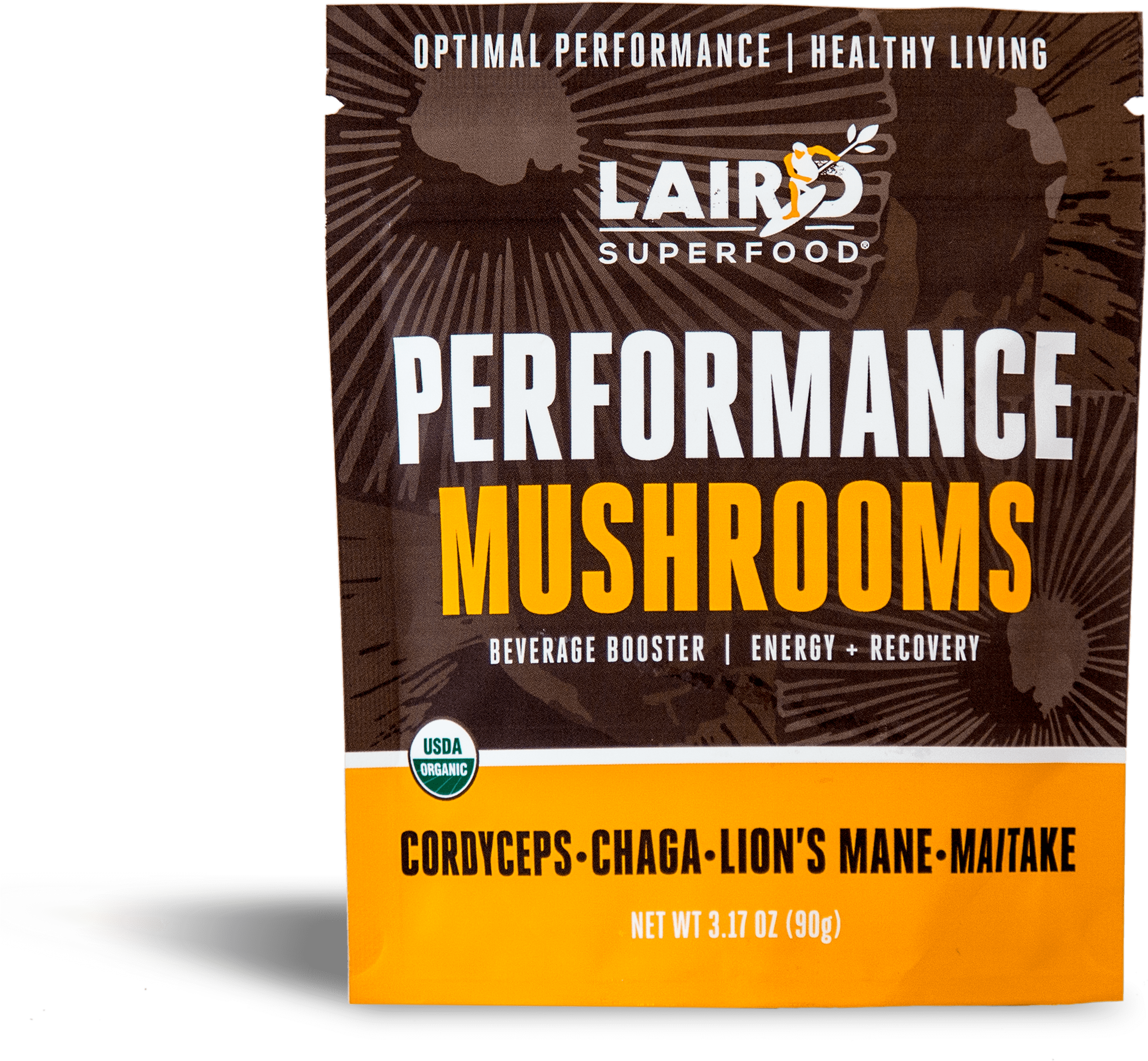 Organic Performance Mushrooms - Stuffed Mushrooms (3801x3801), Png Download