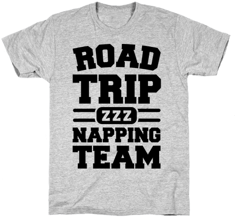 Road Trip Napping Team Mens T-shirt - Dungeons And Dragons Shirts (484x484), Png Download