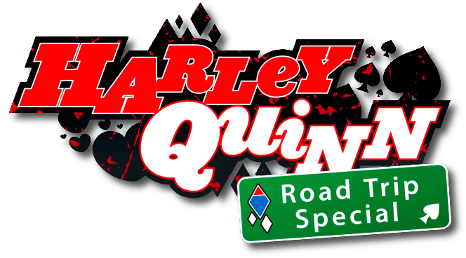 Harley Quinn Road Trip Special Logo - Harley Quinn Valentine's Day Special (675x374), Png Download