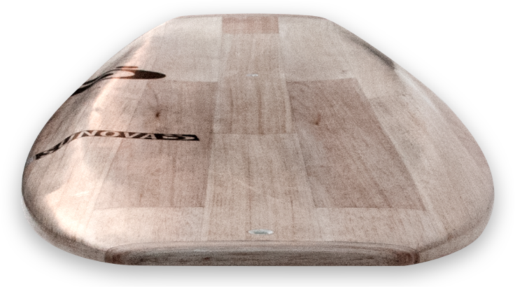 Surf Board Detail - Coffee Table (736x413), Png Download