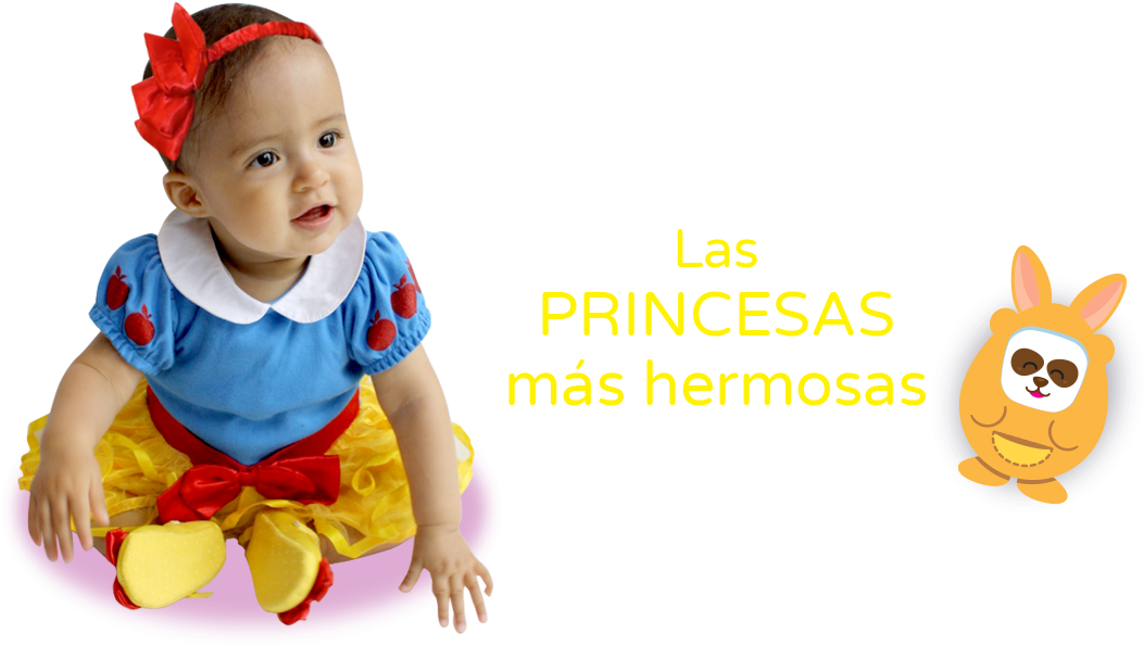 Disfraces De Princesas - Disfraz Para Bebes Niñas Princesas (1280x609), Png Download