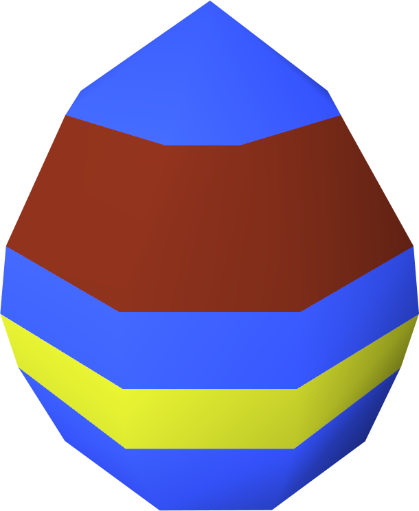 Easter Egg Detail - Easter Egg Runescape (610x745), Png Download