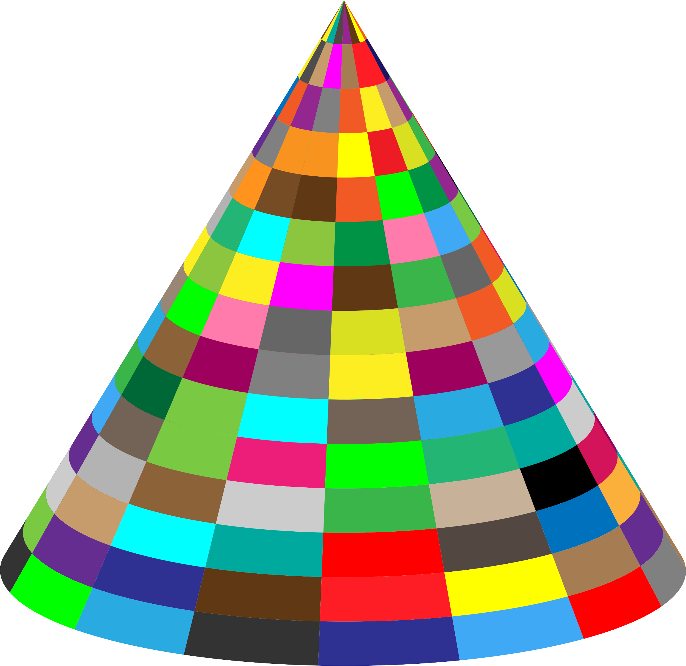 Download 3d Picture Of A Cone PNG Image with No Background - PNGkey.com