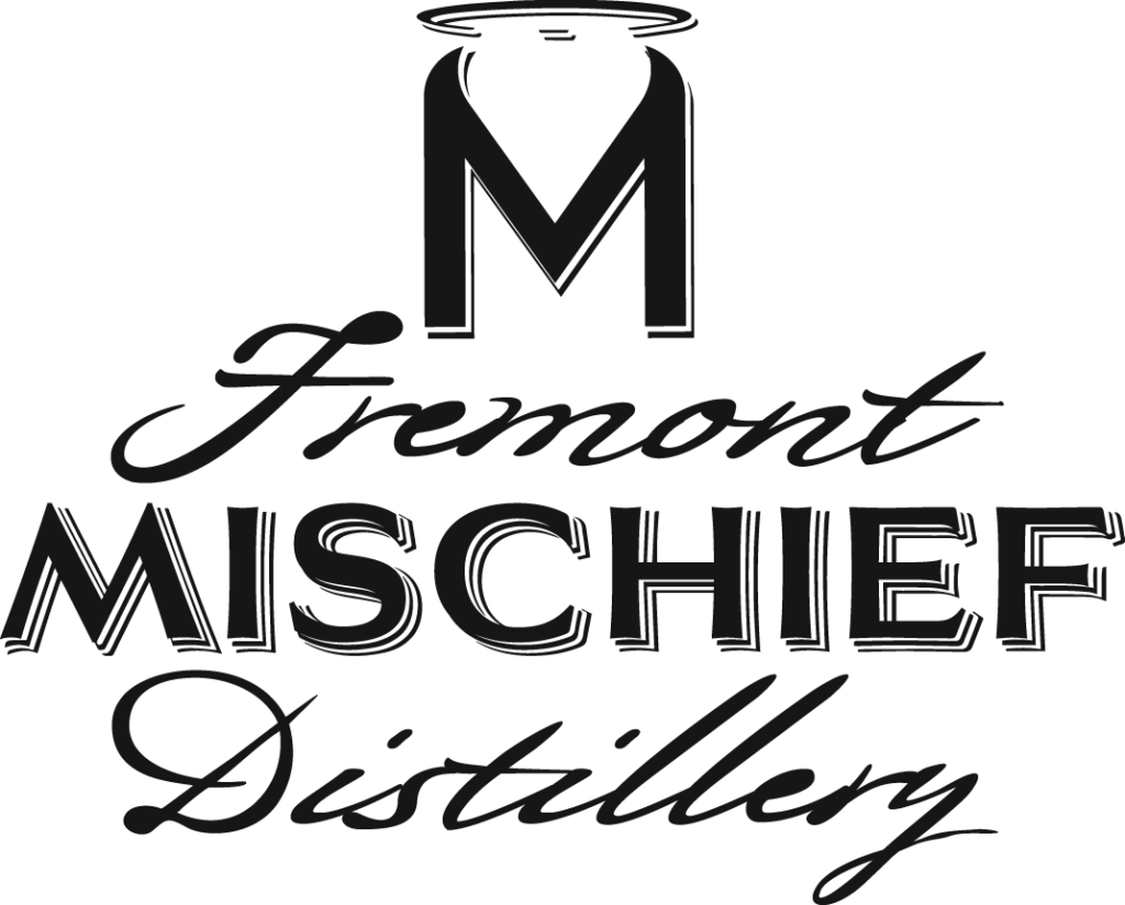 Fremont Mischief Distillery Word Art Only Logo Black - Fremont Mischief (1024x824), Png Download