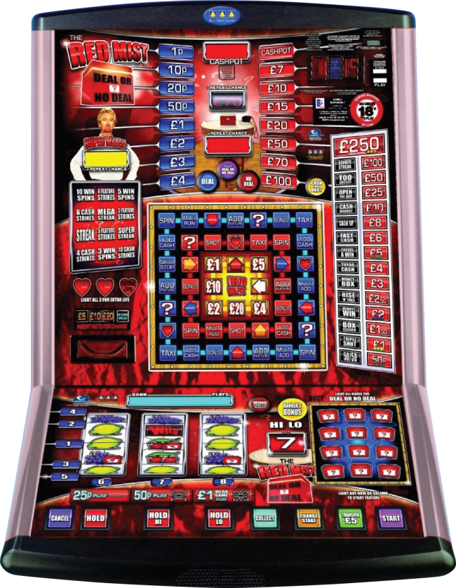 Deal Or No Deal Red Mist - Cops And Robbers Fruit Machine (650x838), Png Download