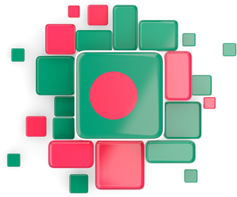 Illustration Of Flag Of Bangladesh - Norway Flag Background Png (640x480), Png Download