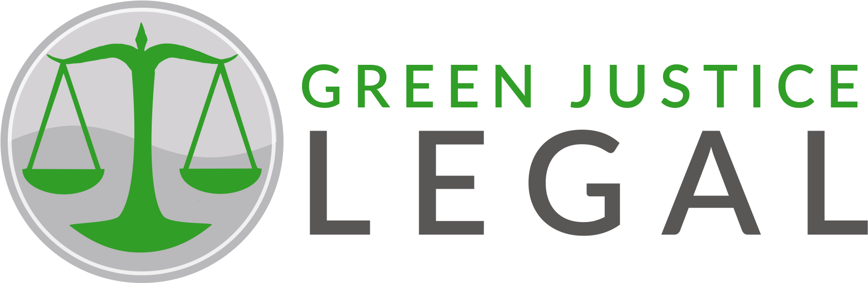 Green Justice Legal - Graphic Design (1831x610), Png Download