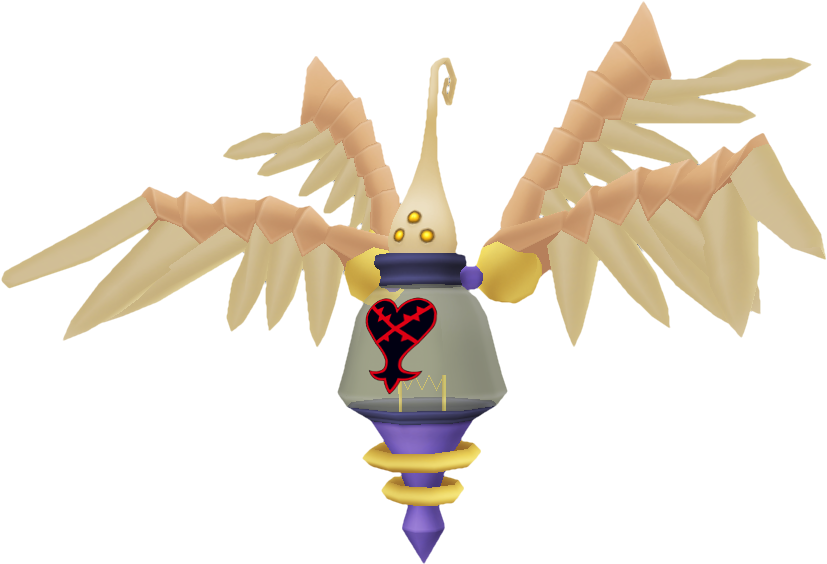 Kingdom Hearts End Of The World Heartless (841x575), Png Download