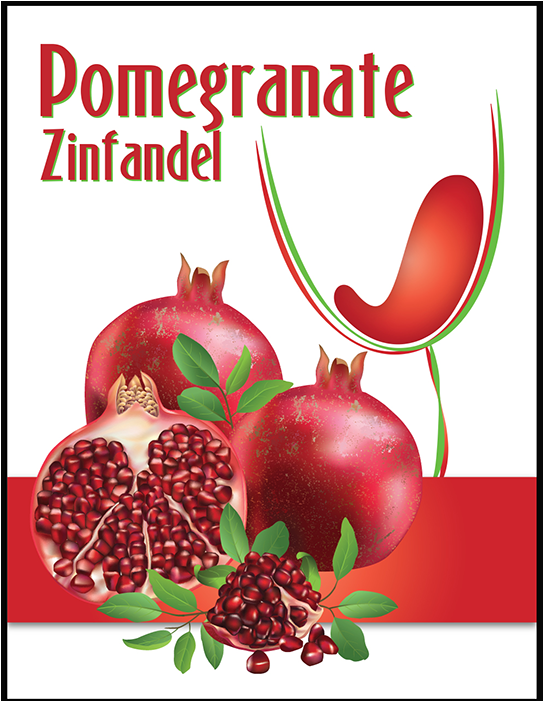 Island Mist Pomegranate Labels 30 Ct (700x700), Png Download
