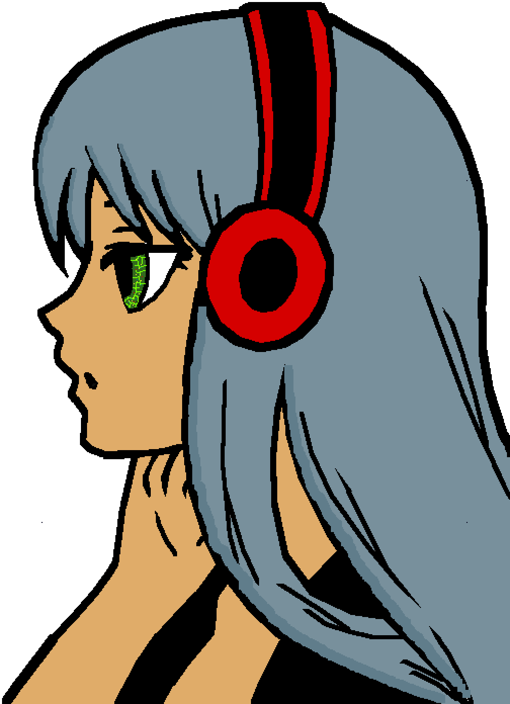 Cyborg - Kawaii Chan (1008x1392), Png Download