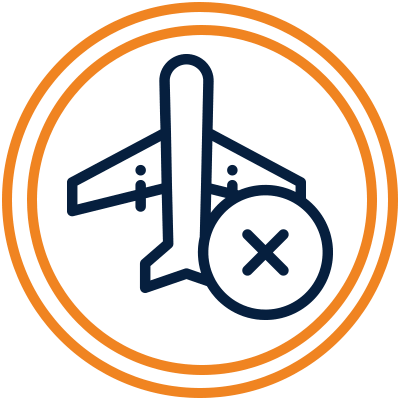 Vuelo Cancelado - Flight Time Icon Png (400x400), Png Download