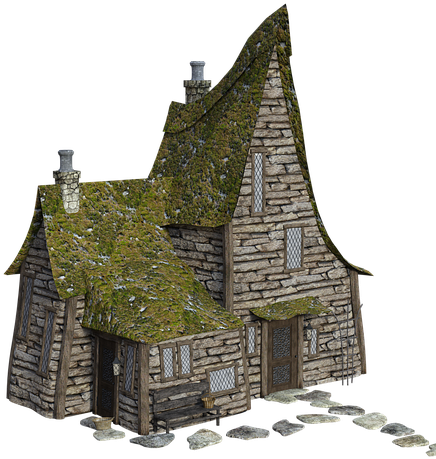 Free Image On Pixabay - Small House Transparent Png (440x640), Png Download