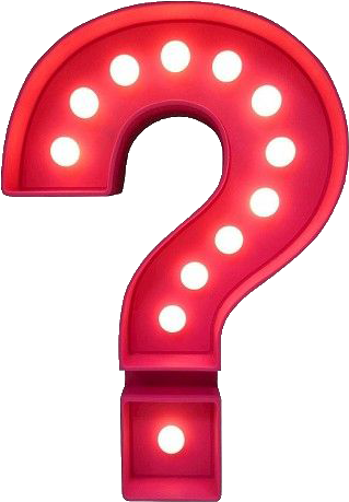 Reflective Statement - Room Essentials Marquee Question Mark Small - So Pink (488x488), Png Download
