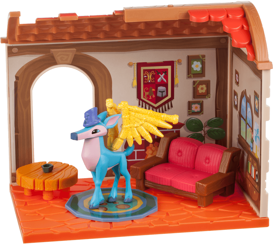Small House Den - Animal Jam - Small House Den With Limited Edition Winged (889x795), Png Download