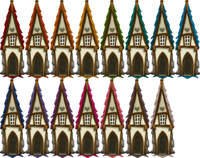 House Small House Colors L1 - House (672x532), Png Download