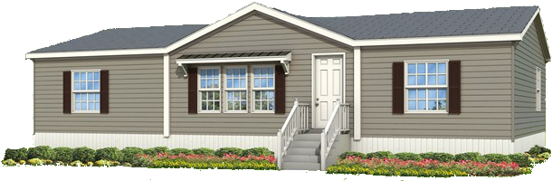 Small Size Home - Mobile Home Clip Art (629x216), Png Download