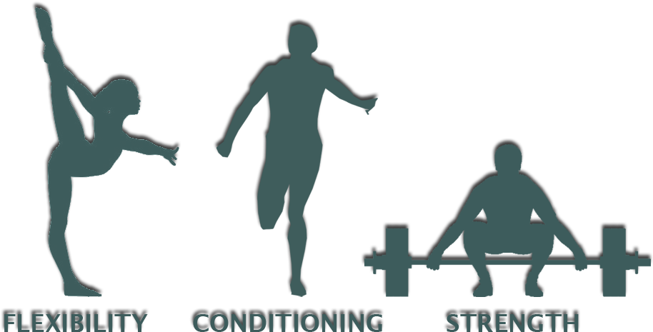 Flexibility, Conditioning And Strength - Flexibility & Conditioning (1102x612), Png Download