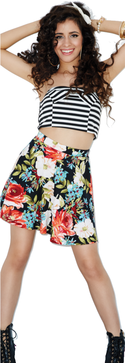 Bo$$ Fifth Harmony Png Download - Camila Fifth Harmony Png (427x1280), Png Download
