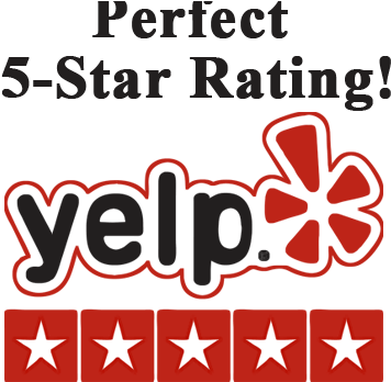Yelp 5 Star Rating - Yelp Reviews (400x353), Png Download