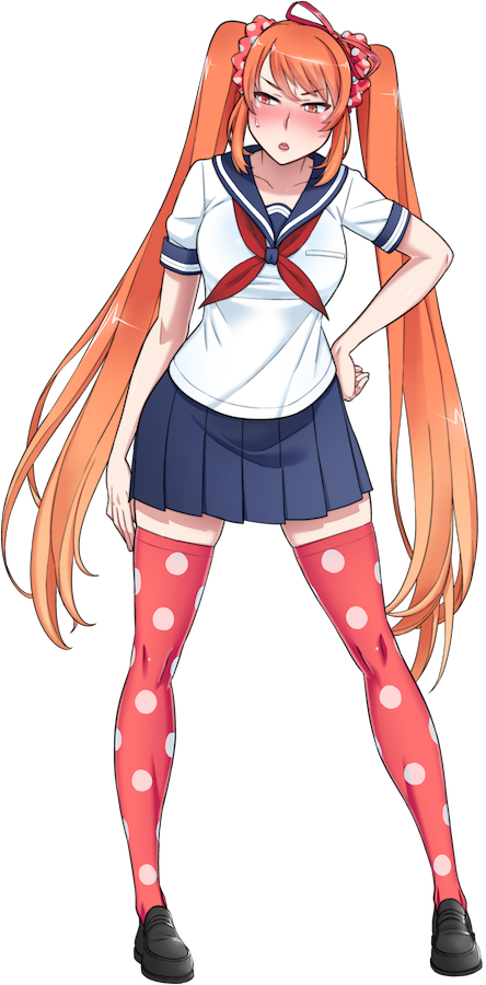 Osana Najimi Blushing Full - Osana Najimi (444x900), Png Download