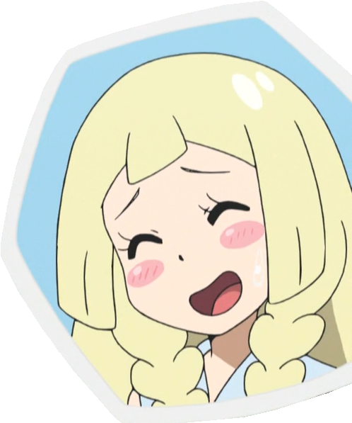 Pokémon Sun And Moon Pokémon X And Y Pokkén Tournament - Pokemon Lillie Anime Emotions (504x647), Png Download