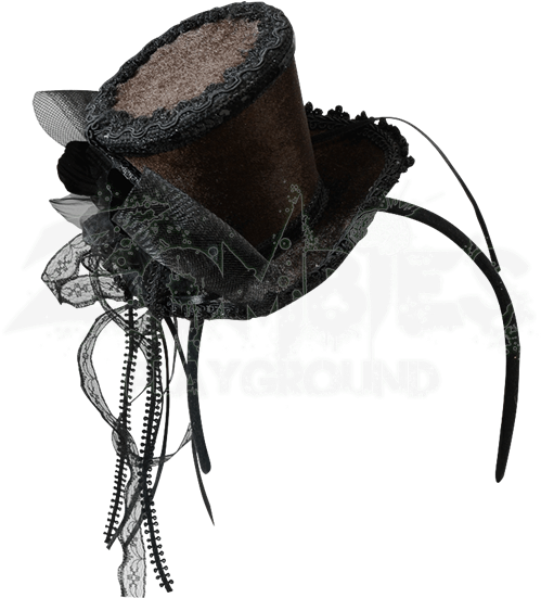 Brown Steampunk Headband Hat - Hat (550x550), Png Download