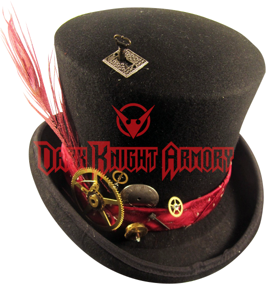Mens Formal Steampunk Top Hat (564x564), Png Download